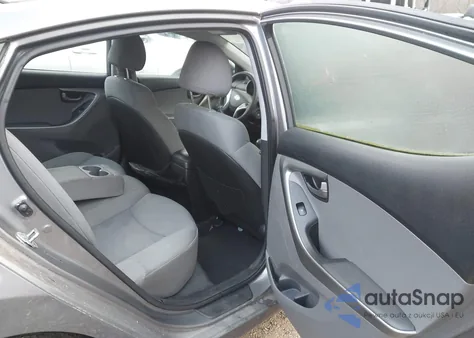 2012 Hyundai Elantra Gls z USA, uszkodzony, nr VIN 5NPDH4AE9CH141927